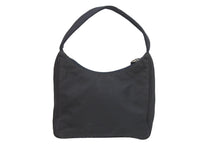 Load image into Gallery viewer, PRADA プラダ ハンドバッグ MV515 ナイロン トライアングルロゴプレート シルバー金具 美品 中古 52347