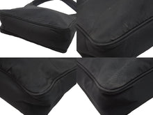 Load image into Gallery viewer, PRADA プラダ ハンドバッグ MV515 ナイロン トライアングルロゴプレート シルバー金具 美品 中古 52347