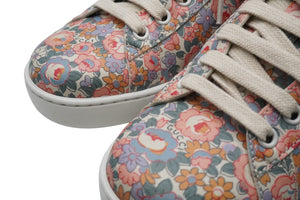 GUCCI グッチ エース フローラル スニーカー マルチカラー ロゴ 花 靴 レザー 636357 サイズ6 美品 中古 52356