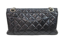 画像をギャラリービューアに読み込む, CHANEL シャネル ショルダーバッグ 2.55ハンドバッグ チェーンショルダー 11番台 ブラック レザー シルバー金具 美品 中古 52357