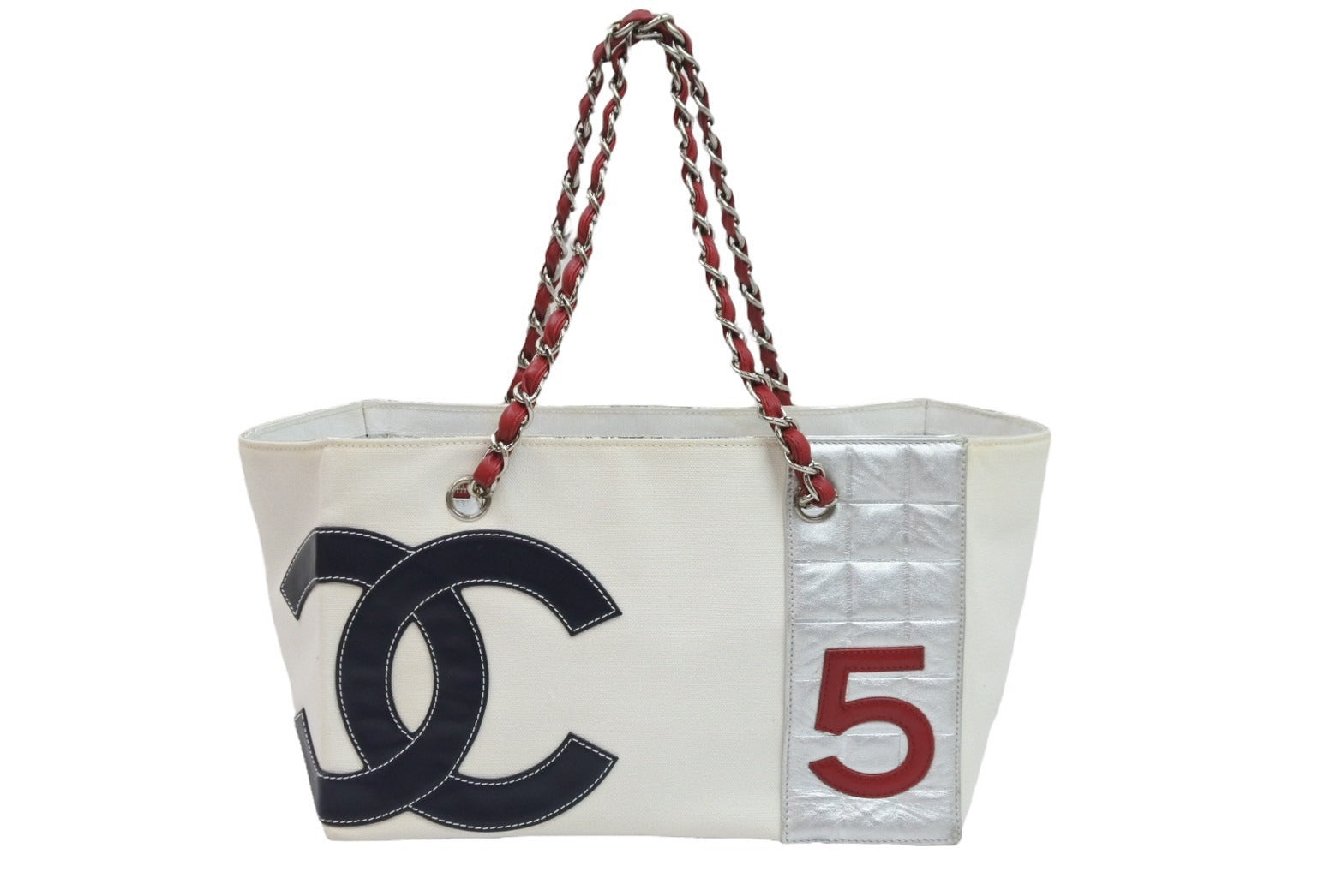 CHANEL シャネル No.5 チェーントートバッグ ハンドバッグ 7番台 ...