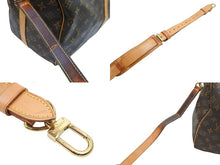 画像をギャラリービューアに読み込む, LOUIS VUITTON ルイ・ヴィトン ボストンバッグ キーポルバンドリエール50 ゴールド金具 カデナ付き 良品 中古 M41416