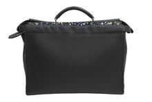 画像をギャラリービューアに読み込む, FENDI フェンディ ハンドバッグ ビジネスバッグ ピーカブー 7VA388 シルバー金具 ブラック セレリア レザー 美品 中古 52390