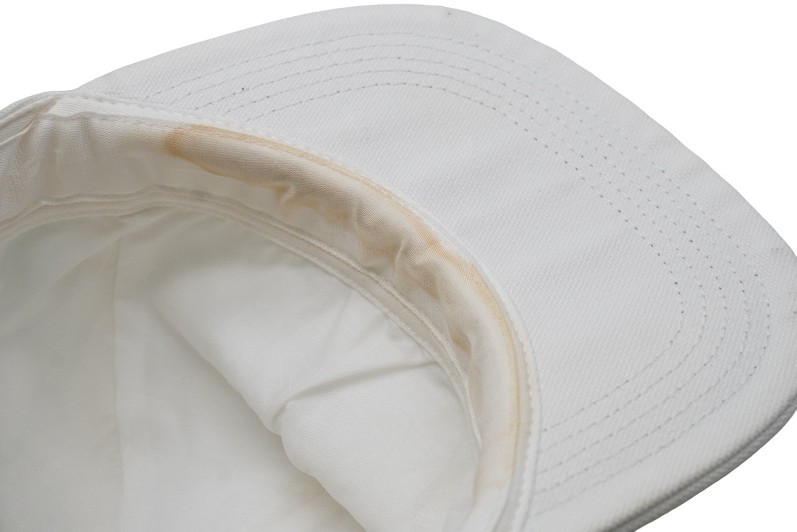 Louis Vuitton ホワイトキャスケット Louis Vuitton Virgil Monogram Taurillon Leather Casquette Baseball