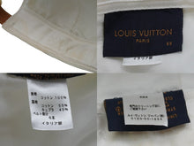画像をギャラリービューアに読み込む, LOUISVUITTON ルイヴィトン キャスケット キャップ モノグラムパステル ホワイト マルチカラー 58 美品 中古 52399