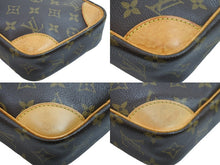 画像をギャラリービューアに読み込む, LOUIS VUITTON ルイ・ヴィトン ショルダーバッグ ダヌーブ モノグラム M45266 ゴールド金具 美品 中古 52410