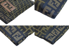 画像をギャラリービューアに読み込む, FENDI フェンディ ショルダーバッグ 8BH006 00NY0 FORT2 サコッシュ ズッカ ブラウン ナイロン ゴールド金具 良品 中古 52420