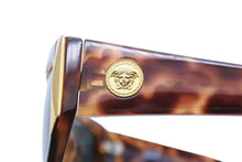 画像をギャラリービューアに読み込む, GIANNI VERSACE ヴェルサーチ メデューサ サングラス アイウェア べっこう柄フレーム ブラウン ゴールド 美品 中古 52446