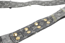 画像をギャラリービューアに読み込む, 極美品 LouisVuitton ルイヴィトン パッチワーク ポスティ メッセンジャーバッグ M95375 モノグラムデニム グレー 中古 52521