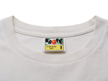 Load image into Gallery viewer, A BATHING APE アベイシングエイプ マルチカラー Tシャツ 初期 旧タグ Sサイズ 90s 00s 美品 中古 52596