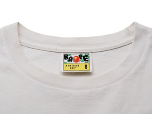 A BATHING APE アベイシングエイプ マルチカラー Tシャツ 初期 旧タグ Sサイズ 90s 00s 美品 中古 52596