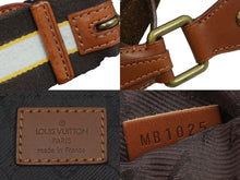 画像をギャラリービューアに読み込む, LOUIS VUITTON ルイヴィトン ショルダーバッグ マヒナ オナタGM M95120 ブラウン MB1025 ゴールド金具 美品 中古 52603