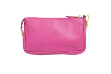 画像をギャラリービューアに読み込む, FENDI フェンディ ポーチ ワンショルダーバッグ 8M0271-F09 139-2354 レザー ピンク ゴールド金具 美品 中古 52631