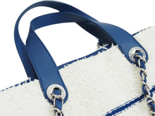 Load image into Gallery viewer, CHANEL シャネル 19ss ココマーク ロゴ ラージ ショッピング 2way トートバッグ 27番台 ホワイト ラムスキン 中古 52643 正
