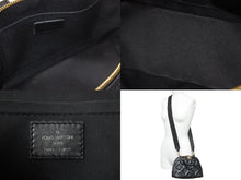 画像をギャラリービューアに読み込む, 新品同様 LOUIS VUITTON ルイ・ヴィトン ハンドバッグ アルマ・ソフトBB ノワール バブルグラム M59793 ゴールド金具 中古 52644