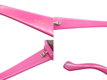 画像をギャラリービューアに読み込む, LOEWE ロエベ × パウラズ イビザ バタフライ サングラス ピンク オレンジ 52□22 LW40047U アイウェア 小物 美品 中古 52692