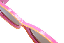 画像をギャラリービューアに読み込む, LOEWE ロエベ × パウラズ イビザ バタフライ サングラス ピンク オレンジ 52□22 LW40047U アイウェア 小物 美品 中古 52692