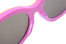 画像をギャラリービューアに読み込む, LOEWE ロエベ × パウラズ イビザ バタフライ サングラス ピンク オレンジ 52□22 LW40047U アイウェア 小物 美品 中古 52692