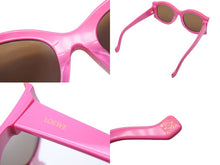 画像をギャラリービューアに読み込む, LOEWE ロエベ × パウラズ イビザ バタフライ サングラス ピンク オレンジ 52□22 LW40047U アイウェア 小物 美品 中古 52692