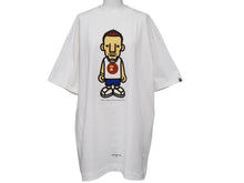 Load image into Gallery viewer, a bathing ape nakata.net アベイシングエイプ 中田英寿 半袖Tシャツ 2006年 コットン ホワイト サイズXL 美品 中古 52739