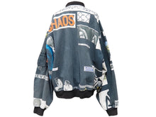 Load image into Gallery viewer, 神 RAF SIMONS ラフシモンズ 03SS 消費者期 ピーターポッター グラフィック ボンバージャケット MA-1 48 アーカイブ 中古 52742