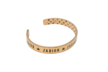 画像をギャラリービューアに読み込む, Christian Dior クリスチャンディオール ブレスレット J'A DIOR BRACELET IN AGED 19g ゴールド 良品 中古 52809
