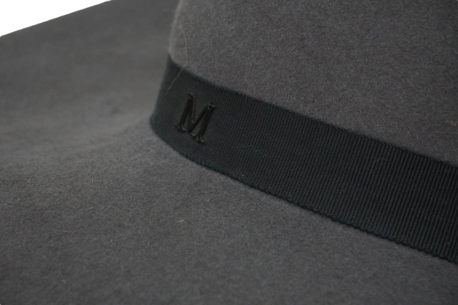 品質満点 MAISON MICHEL PARIS メゾンミッシェル 帽子 ハット グレー