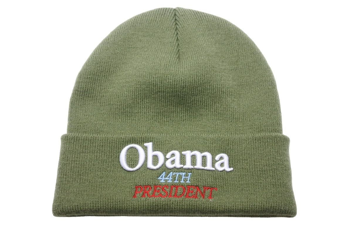 Supreme シュプリーム Obama 44TH PRESENT オバマ ニット帽 ニット