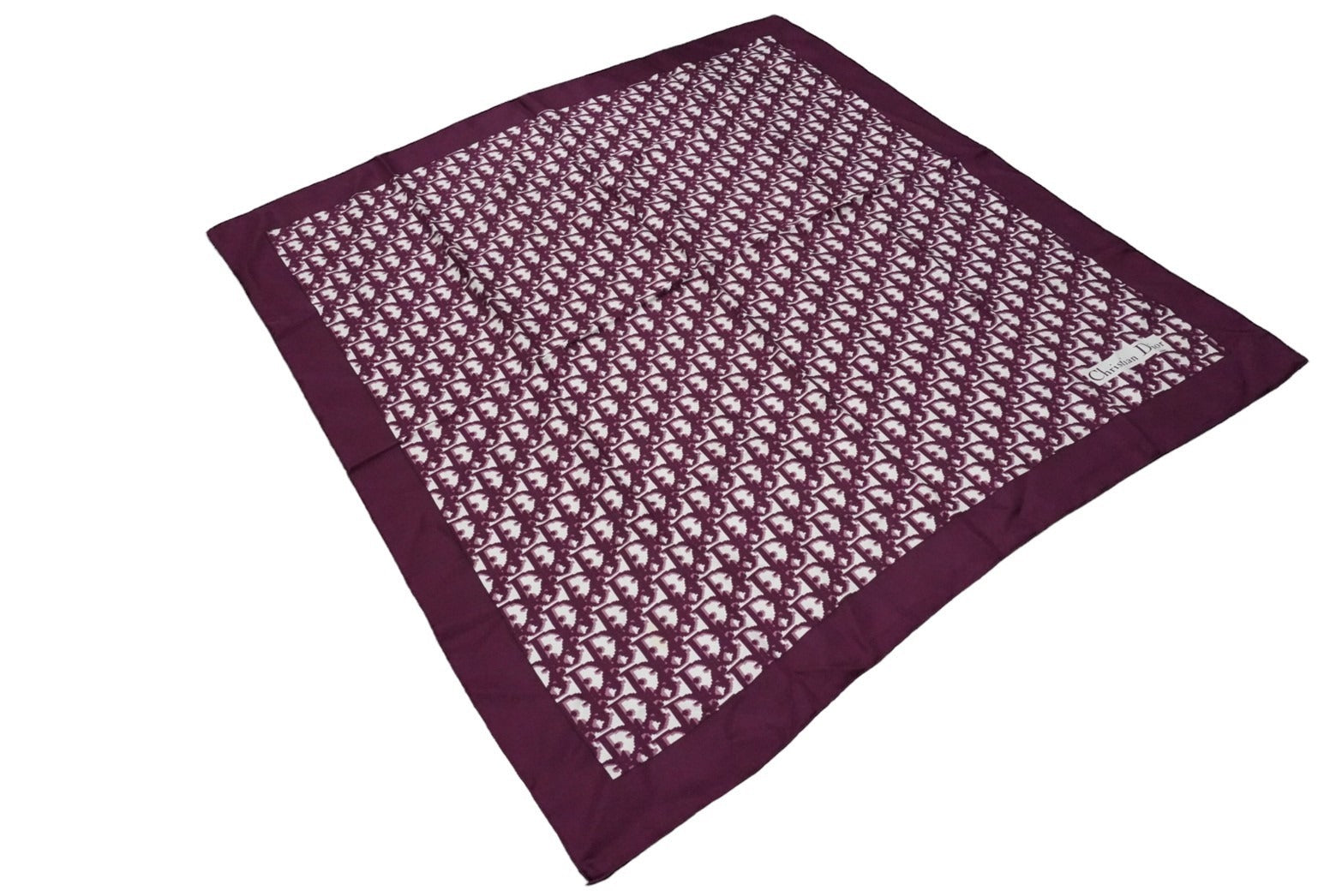 ChristianDior クリスチャンディオール スカーフ トロッター柄