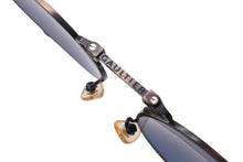 Load image into Gallery viewer, Jean paul gaultier ジャンポールゴルチェ ヴィンテージ サングラス メガネ 折りたたみ式 56-9101 メタル ブラック 良品 中古 52971