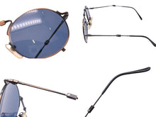 Load image into Gallery viewer, Jean paul gaultier ジャンポールゴルチェ ヴィンテージ サングラス メガネ 折りたたみ式 56-9101 メタル ブラック 良品 中古 52971