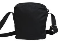 Load image into Gallery viewer, PRADA プラダ ショルダーバッグ 斜めがけバッグ トライアングルロゴ ナイロン ブラック シルバー金具 美品 中古 52981