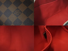 画像をギャラリービューアに読み込む, 新品同様 LOUIS VUITTON ルイ・ヴィトン ハンドバッグ パピオン ダミエキャンバス 新型 N41210 ブラウン ゴールド金具 中古 52982