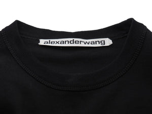 Alexander Wang アレキサンダーワン ワンピース ブラック コットン ナイロン サイズXS 美品 中古 53039