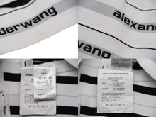 Load image into Gallery viewer, Alexander Wang アレキサンダーワン トップス ブラトップ ストレッチブラ ホワイト ブラック サイズS 美品 中古 53043