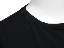 画像をギャラリービューアに読み込む, YOKO CHAN ヨーコチャン 半袖Ｔシャツ ブラウス YCT-219-013 サイズ40 ブラック ブルー 美品 中古 53066