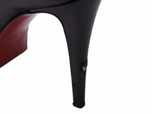 画像をギャラリービューアに読み込む, [USED/中古]Christian Louboutin クリスチャンルブタン パンプス ブラック レッド レザー 36 1/2 Cランク 中古 53080