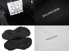 画像をギャラリービューアに読み込む, BALENCIAGA バレンシアガ スニーカー triple s トリプルS レディース ブラック グリーン サイズ36 美品 中古 53086