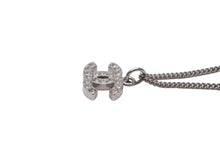 Load image into Gallery viewer, CHANEL シャネル ネックレス ラインストーン ココマーク アクセサリー レディース シルバー系 美品 中古 53014