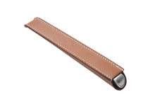 Load image into Gallery viewer, 新品未使用 HERMES エルメス ノーチラス ボールペン 万年筆 ペンケース 一本差し 文房具 メタル レザー ブラウン シルバー 53164