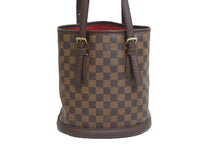 画像をギャラリービューアに読み込む, LOUIS VUITTON ルイ・ヴィトン ダミエ マレ ショルダーバッグ ポーチ付き ブラウン ゴールド金具 ロゴ N42240 美品 中古 53187
