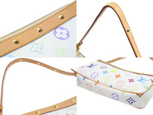 Load image into Gallery viewer, LOUIS VUITTON ルイヴィトン マルチカラー ポシェットアクセソワール ホワイト M92649 村上隆 美品 中古 53214