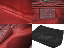 画像をギャラリービューアに読み込む, GUCCI グッチ ハンドバッグ ミニバッグ 114599 GGスプリーム ベージュ レッド シルバー金具 美品 中古 53218