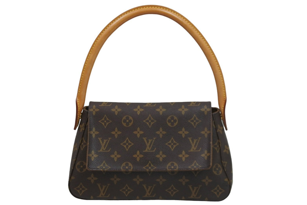 極美品 LOUISVUITTON ルイヴィトン ミニルーピング モノグラム