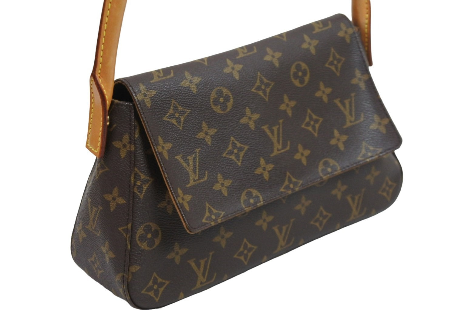 極美品 LOUISVUITTON ルイヴィトン ミニルーピング モノグラム ...