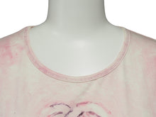画像をギャラリービューアに読み込む, CHANEL シャネル 半袖 Tシャツ ココマーク タイダイ柄 P34611K02001 09C ピンク ラメ入り サイズ40 良品 中古 53256