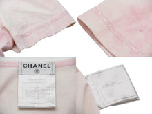 画像をギャラリービューアに読み込む, CHANEL シャネル 半袖 Tシャツ ココマーク タイダイ柄 P34611K02001 09C ピンク ラメ入り サイズ40 良品 中古 53256