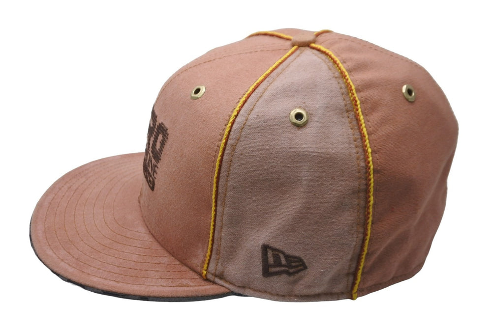 NEW ERA NITRO MICROPHONE UNDERGROUND Cap Hat Brown Size 7 1/4 Good Used 53259