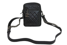 画像をギャラリービューアに読み込む, 極美品 CHANEL シャネル ショルダーバッグ マトラッセ チェーンショルダー 22番台 ブラック レザー ガンメタリック金具 中古 53297