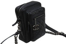 画像をギャラリービューアに読み込む, 極美品 CHANEL シャネル ショルダーバッグ マトラッセ チェーンショルダー 22番台 ブラック レザー ガンメタリック金具 中古 53297